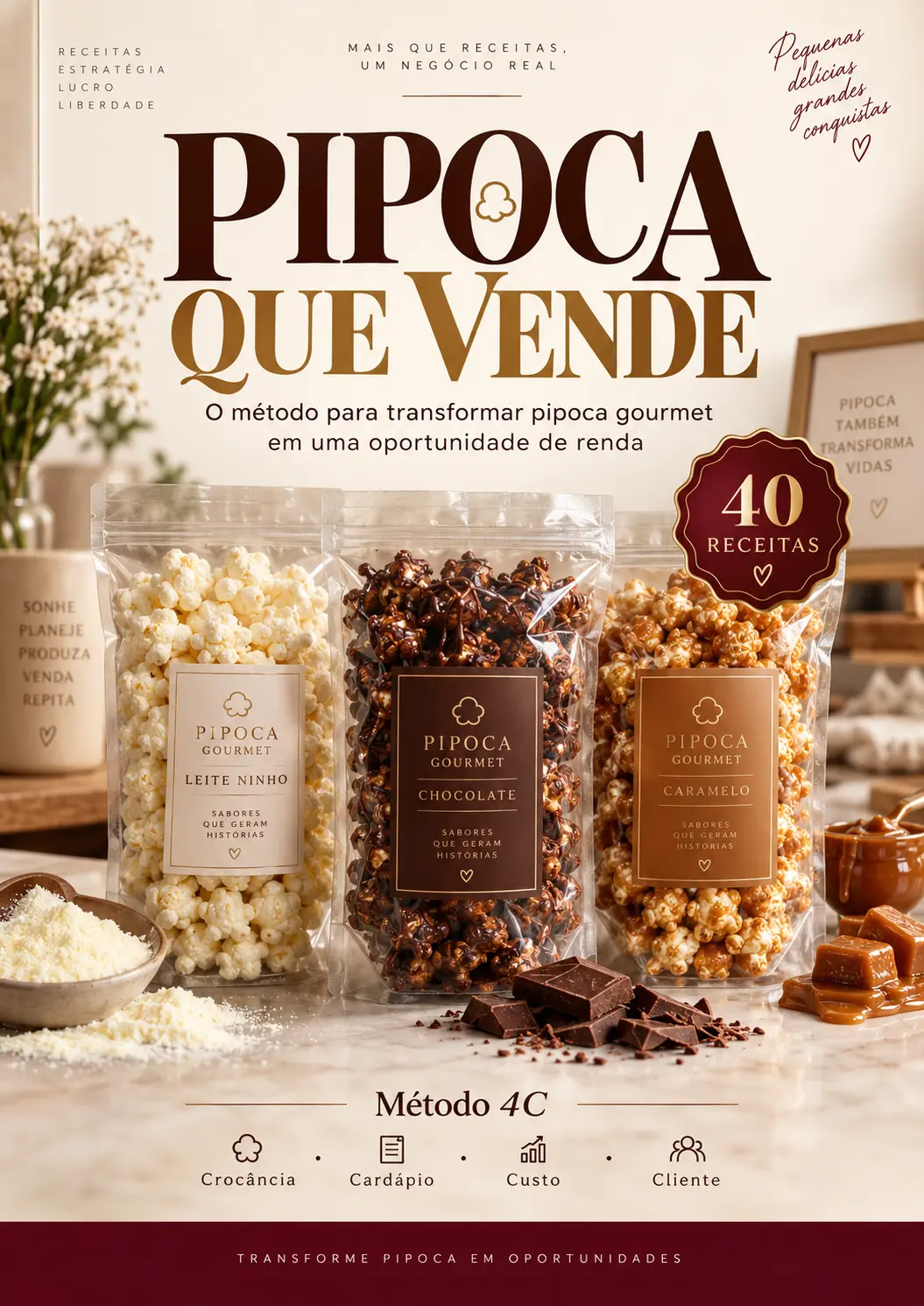 Capa do ebook Pipoca Que Vende