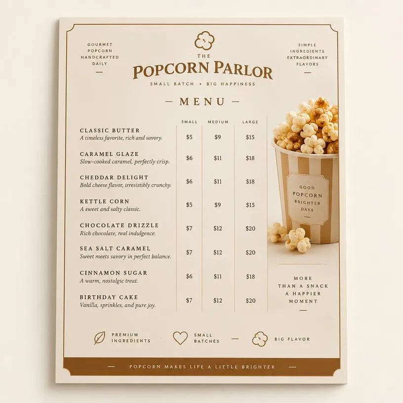 Mockup do bônus 1 — Cardápio Editável